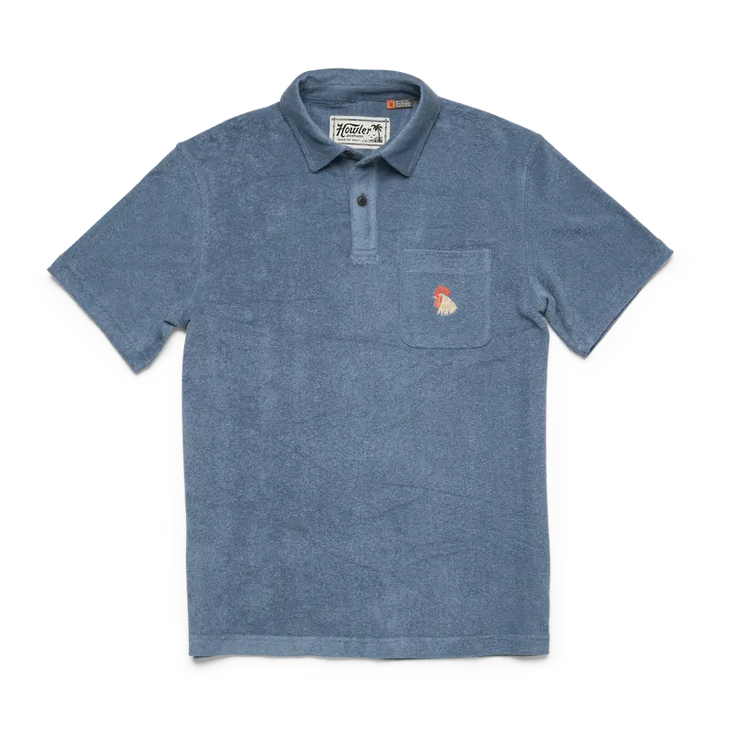 Plusherman Terry Cloth Men'S Polo Shirt 1