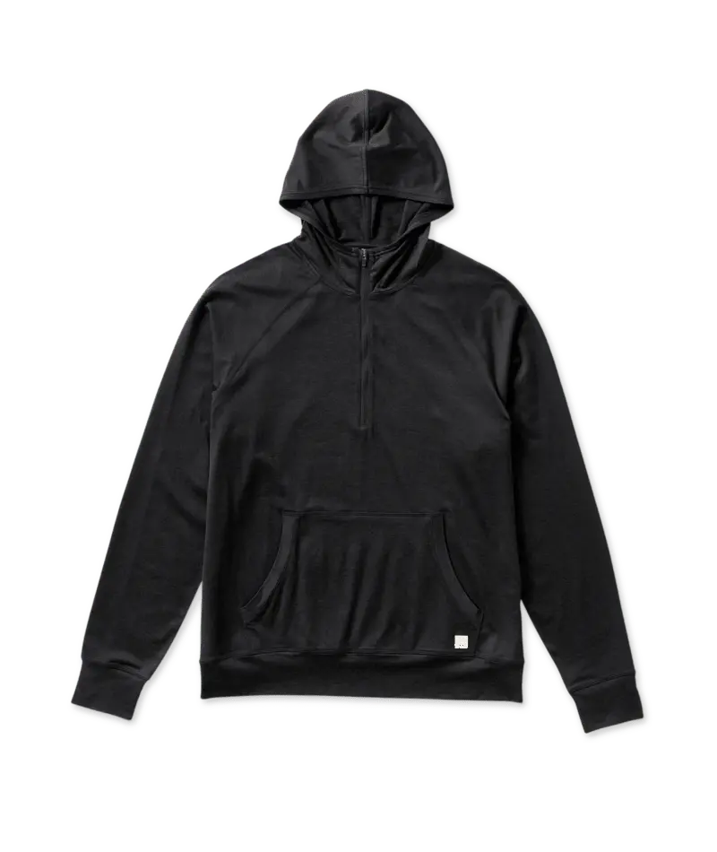 Ponto Performance Half-Zip Hoodie For Men – Quick-Dry Athletic Pullover 1