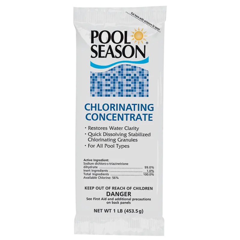 Pool Season Chlorinating Concentrate – 1 / 2 / 25 / 50 Lb Granular Chlorine 1