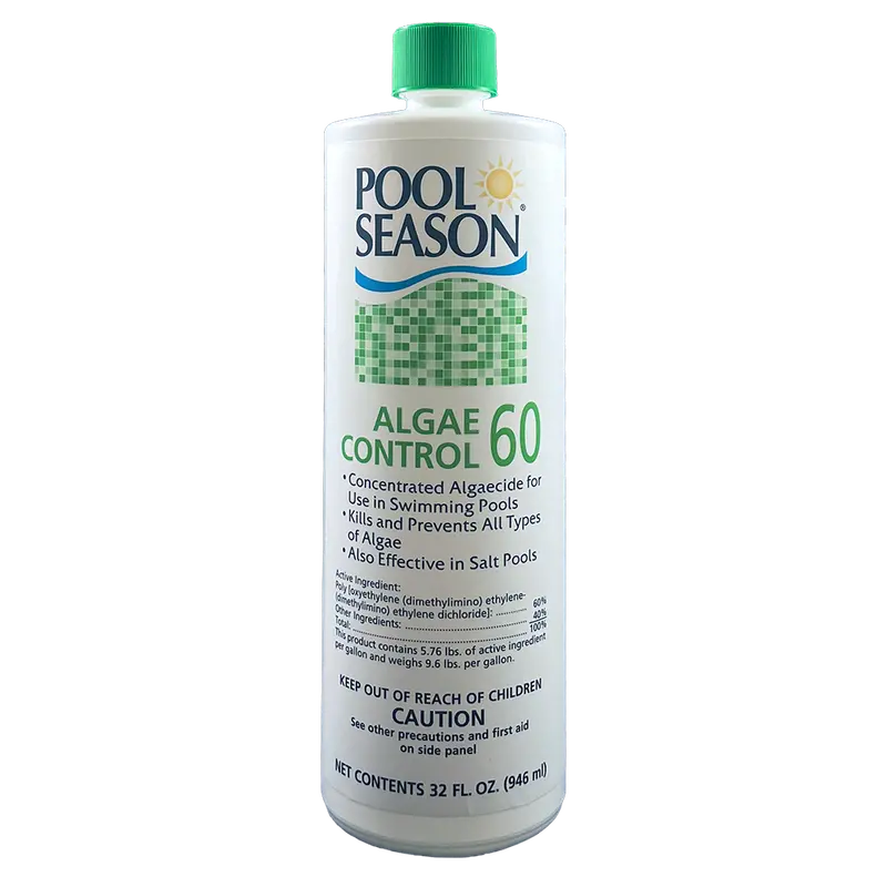 Pool Season Halt 60 Algae Control – 1-Quart Fast-Acting Formula 1