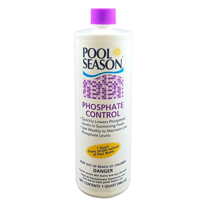 Pool Season Phosphate Remover – 1-Quart Treatment Bottle 1
