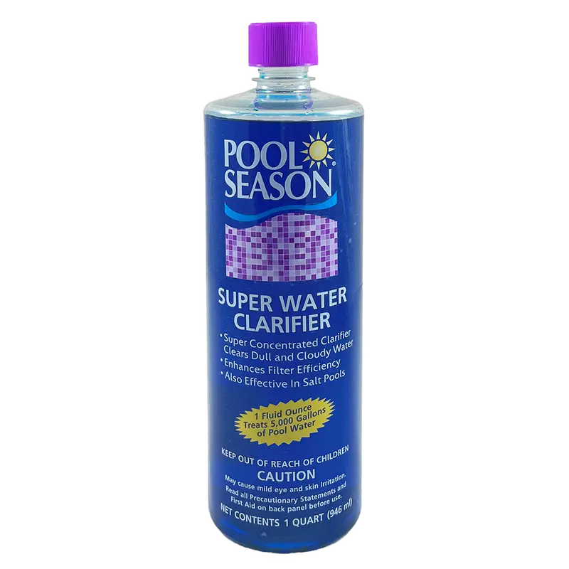 Pool Season Super Water Clarifier – 1-Quart Pool Polishing Formula 1