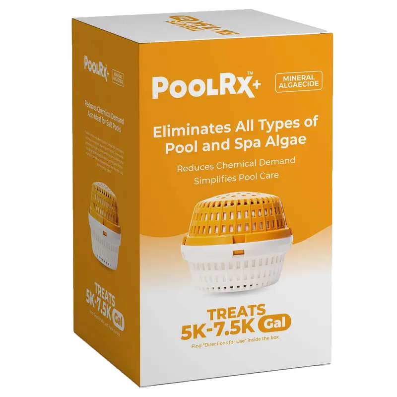 Poolrx Orange & White Mineral Sanitizer – For 5,000–7,500 Gallon Residential Pools 2