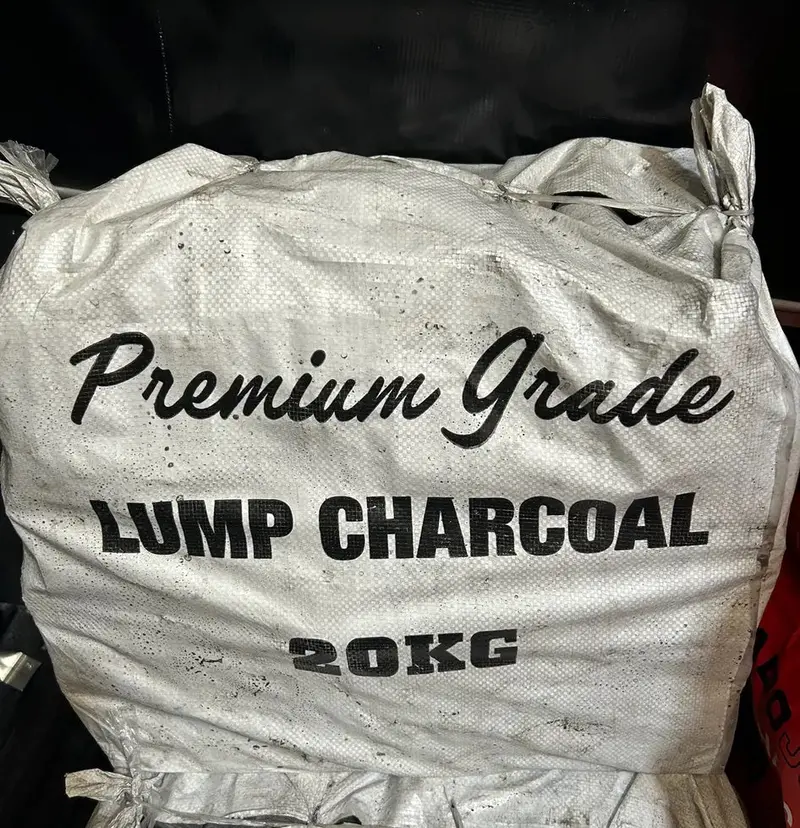 Premium Grade Natural Lump Charcoal – 20Kg Bag 1