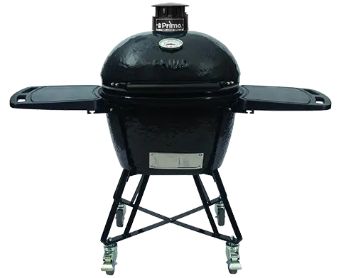Primo Oval Large All-In-One Charcoal Grill Starter Bundle 1