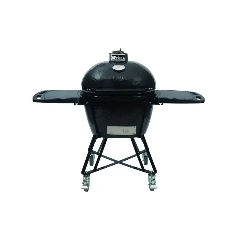 Primo Oval X-Large All-In-One Charcoal Grill Complete Bundle 1