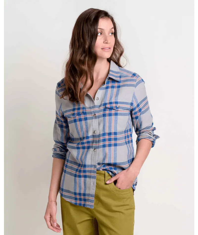 Re-Form Organic Flannel Long-Sleeve Shirt 1