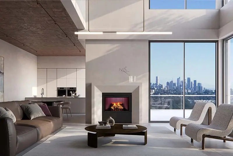 Real Flame Evo 900 Plug-In Electric Fireplace Unit 1