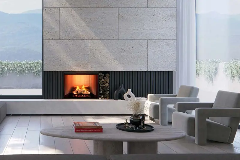 Real Flame Evo 900 Portrait Electric Fireplace Model 1