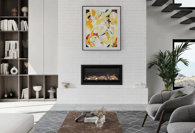 Real Flame Inspire 1100 Mk2 Gas Fireplace System 1