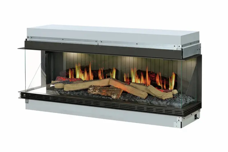 Real Flame Vista Three-Sided Electric Fireplace 1