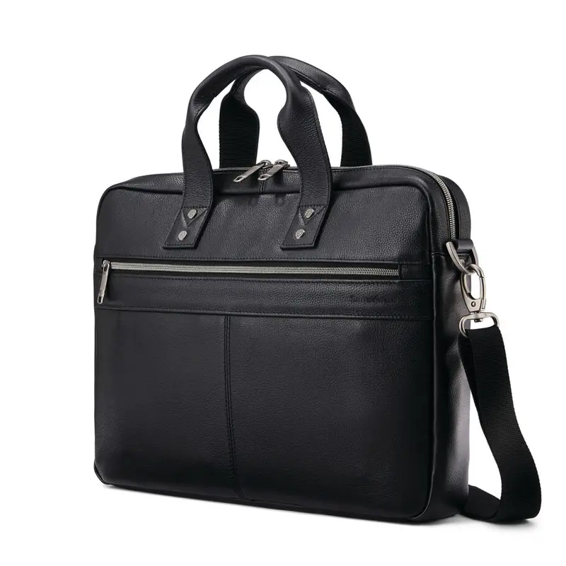 Samsonite Classic Leather Ultra-Slim Professional Briefcase 1