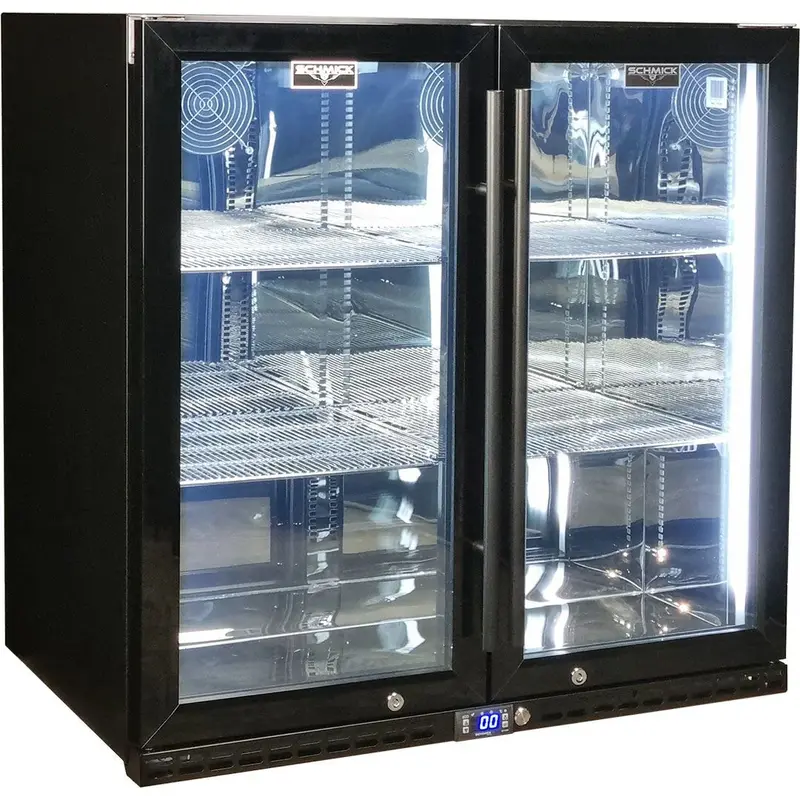 Schmick Sk245-B-Hd Triple-Glazed Quiet-Running Under-Bench Bar Fridge 1