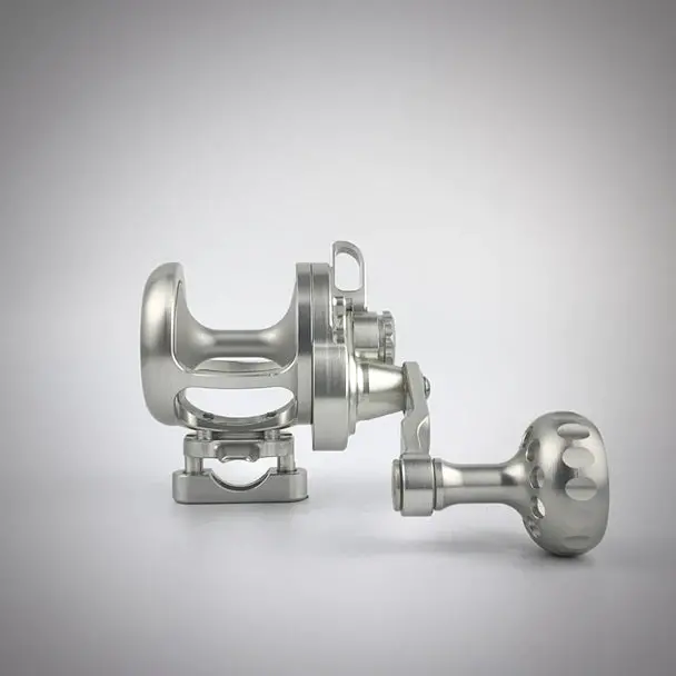 Seigler Small Game Lever Drag Reel – Dual Silver Accents 1