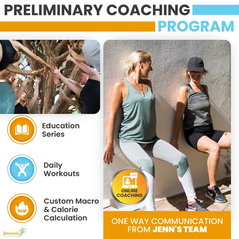 Self-Paced 8-Week Coaching Program | Jennuine Fitness 1