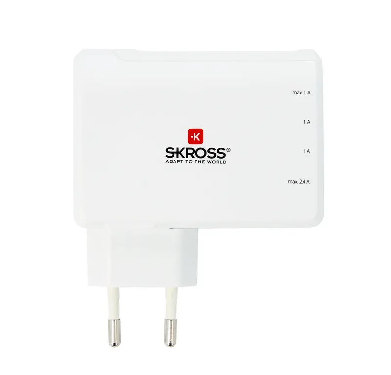 Skross 4-Port Usb Wall Charger – Eu Version 1