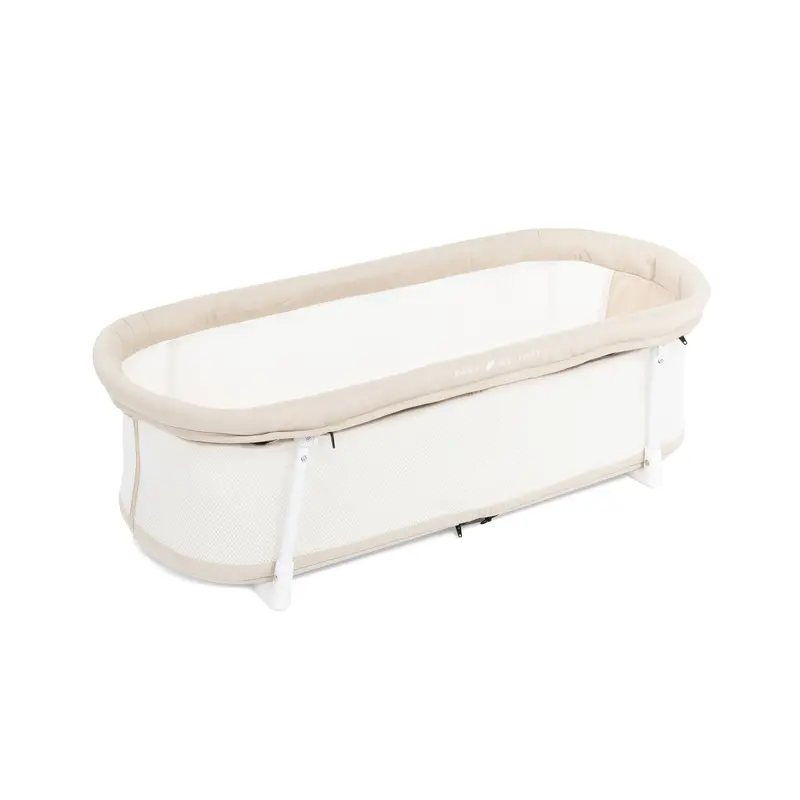 Snuggle Nest Organic Portable Bassinet With Gots-Certified Fabric 1