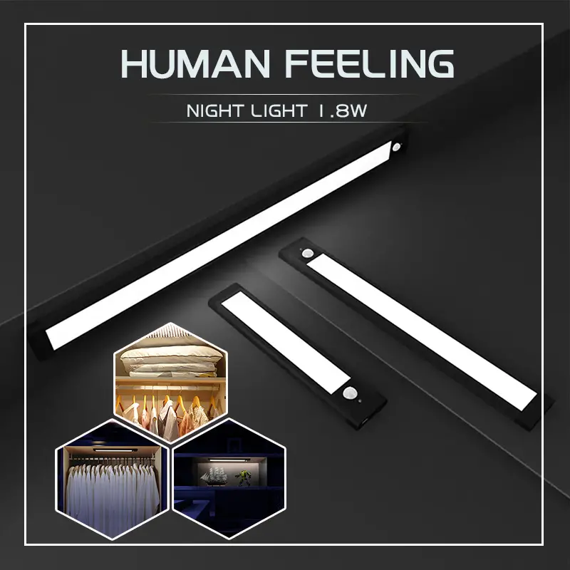 Soft-Touch Night Light – Human-Sensing 1.8W Led Lamp 1