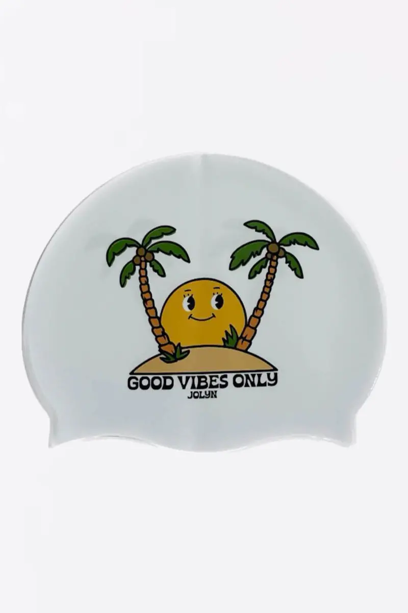 Sol Sun-Resistant Silicone Swim Cap 1