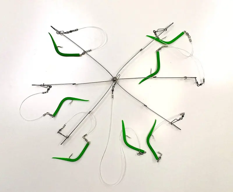 Sportfish 7-Arm Umbrella Rig With 6-Point Spread Configuration 1