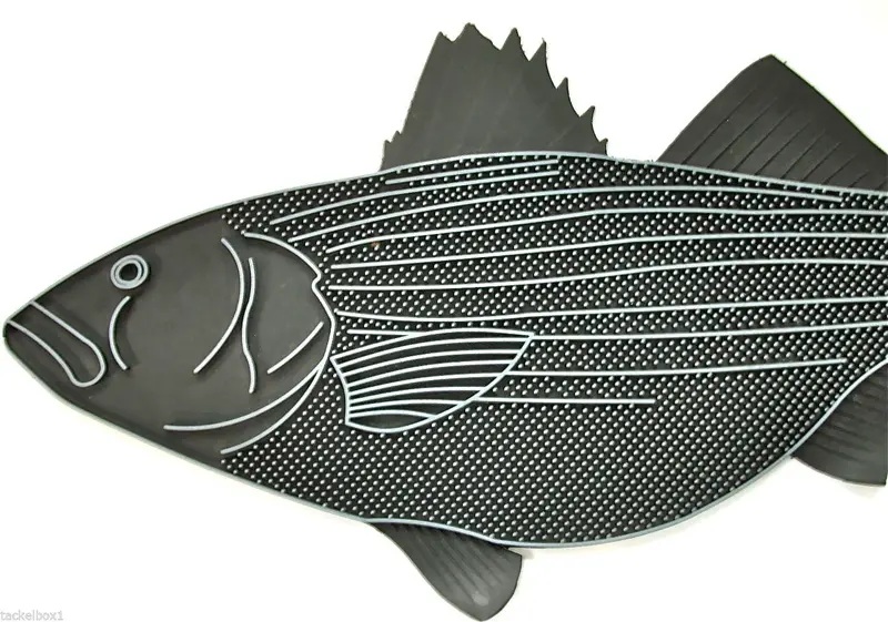 Striped Bass Themed Floor Or Door Mat 1