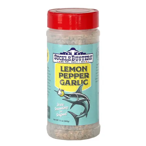 Suckle Busters Lemon Pepper Garlic Rub – Zesty Bbq Spice Blend 1