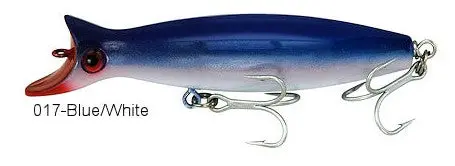 Super Strike 2-3/8 Oz Little Neck Swimmer – Blue/White 1