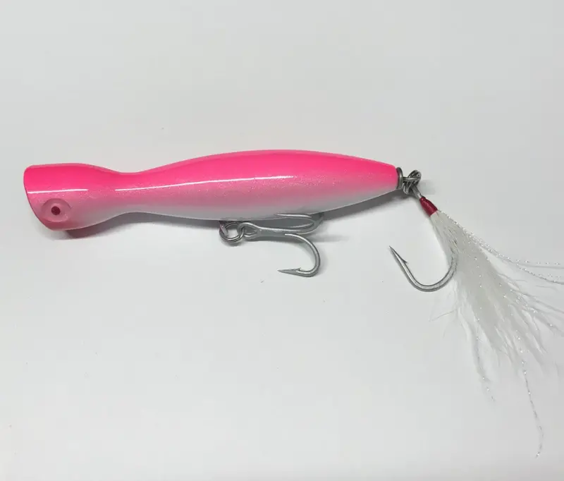 Super Strike Little Neck Popper – 2.75 Oz Pink & White Variant 1