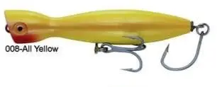 Super Strike Little Neck Popper – 3 Oz Yellow (Model Pp6W-008) 1