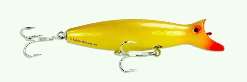 Super Strike Little Neck Swimmer – 2.375-Ounce Vibrant Yellow Soft Bait 1