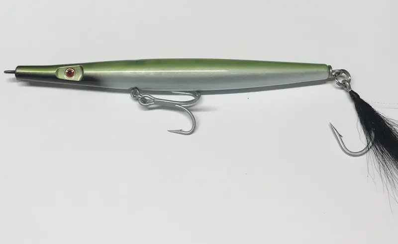 Super Strike Super "N" Fish 3 Oz Eel-Style Needle Lure – Flexible Soft-Bodied Swimmer For Deep Casting 1