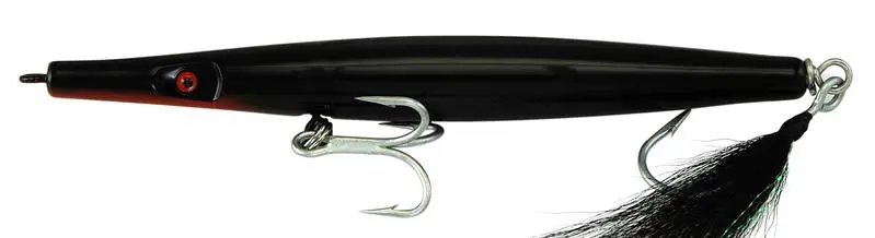 Super Strike Super "N" Fish 3Oz Needle Lure – Solid Black 1