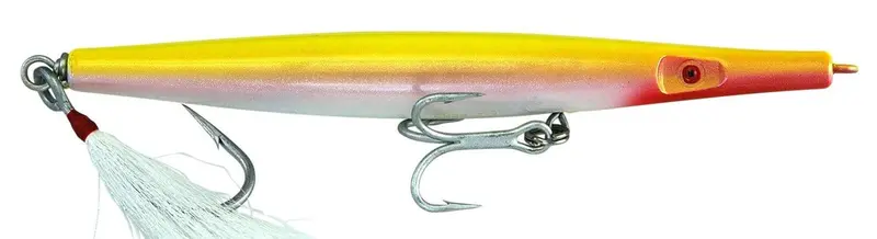 Super Strike Super "N" Fish 3Oz Needle Lure – Yellow & White 1
