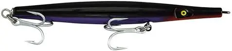 Super Strike Super "N" Fish Needle Lure – 1.75Oz Black-Purple 1