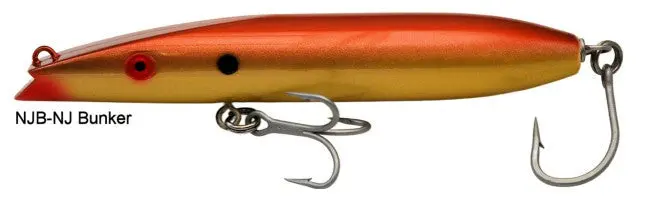 Super Strike Zig Zag 2.375 Oz New Jersey Bunker – Side-To-Side Walking Topwater Plug For Coastal Stripers 1