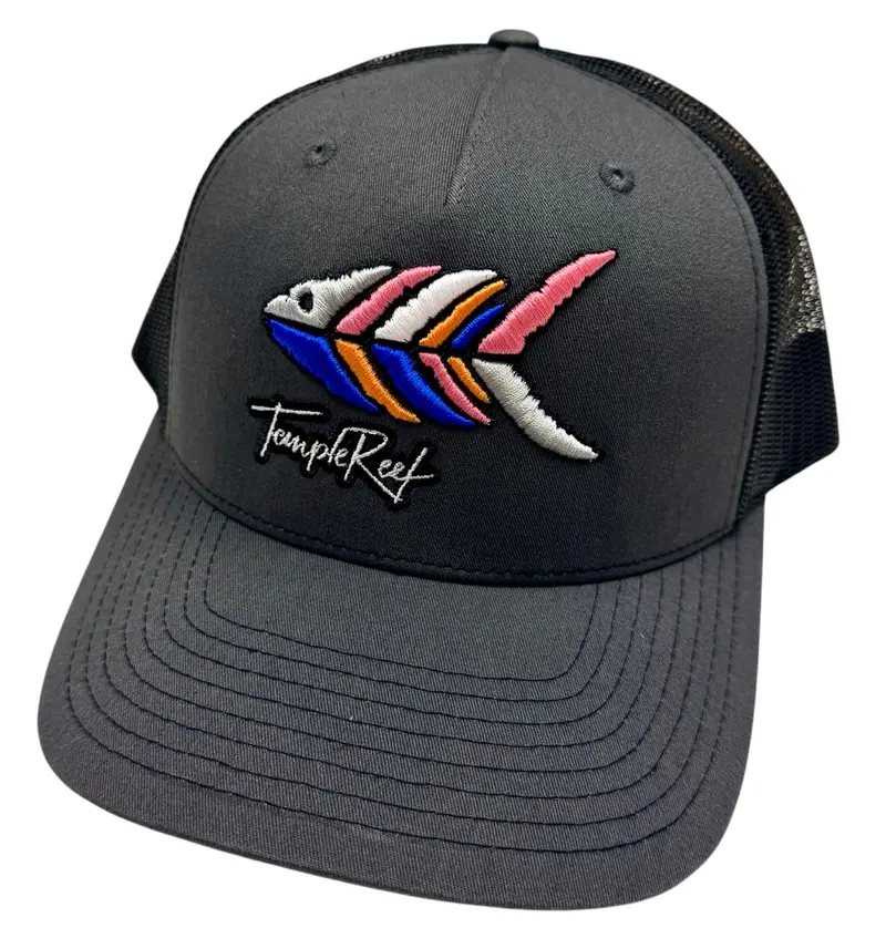 Temple Reef Ocean Approved Classic Logo Fishing Hat 1