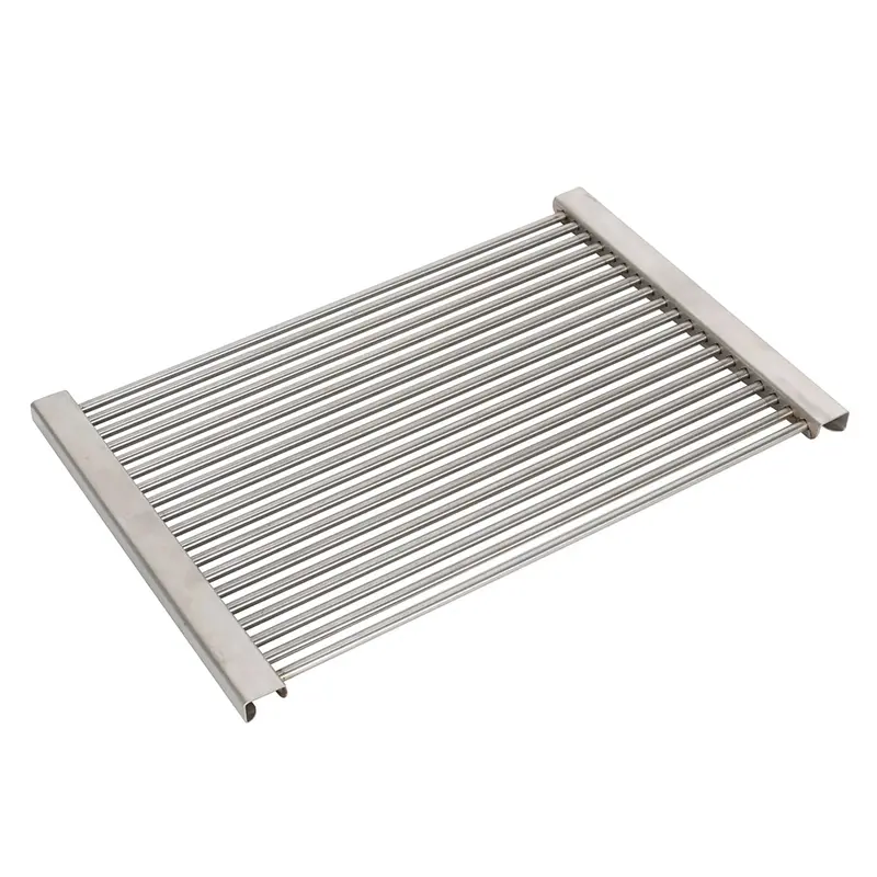 Top Notch 304 Stainless Steel Round Bar Grill For Artusi Built-In Grills 1