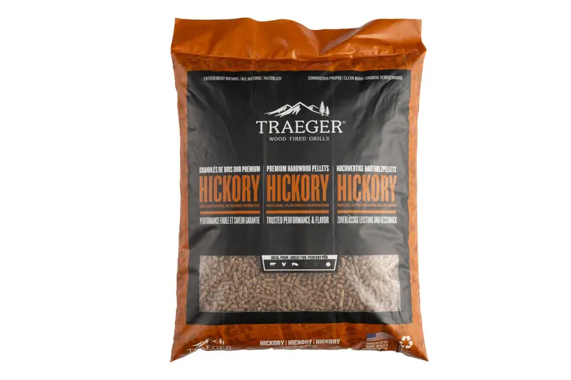 Traeger Hickory Wood Pellets – 9 Kg Bag For Classic Bbq Taste 1