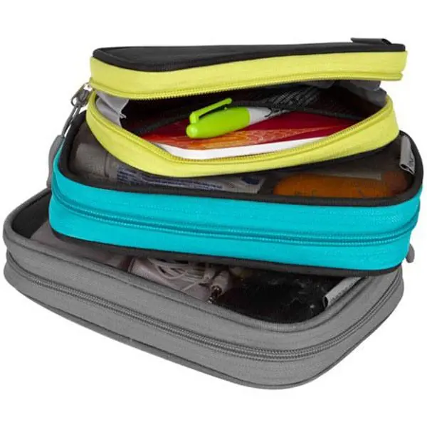 Travelon Packing Cubes Set – 3-Piece Organizing Compression Kit 1