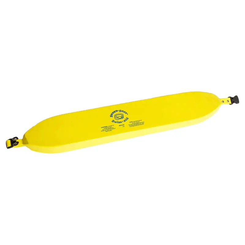 Trc Recreation Super Soft Small Waist Flotation Swim Belt – Yellow Lightweight Pool Safety Aid 1