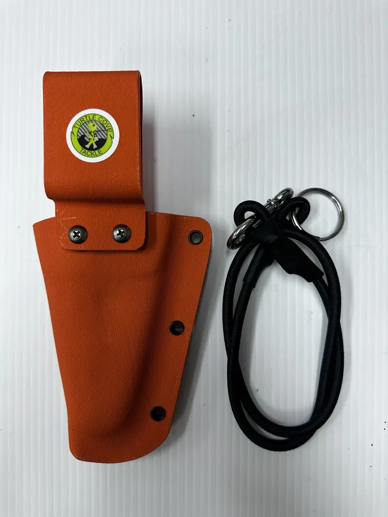 Turtle Cove Tackle Van Staal Plier Holster With Integrated Orange Lanyard – 7 Inch 1