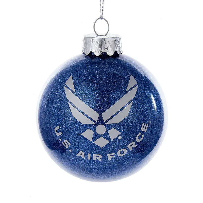 U.S. Air Force 'Aim High' Ball Ornament – Kurt Adler (Af4161) 1