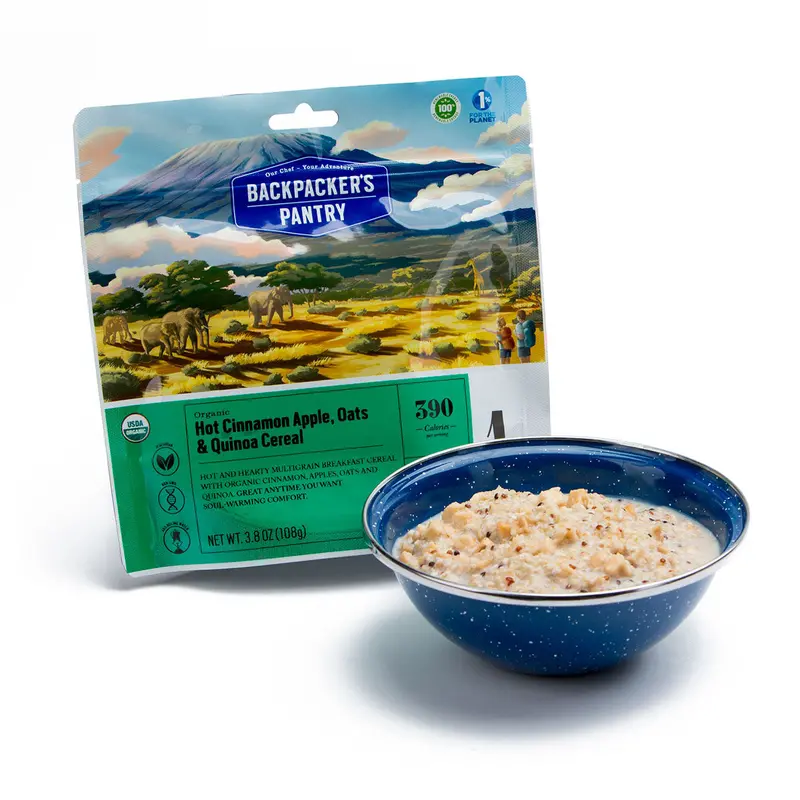 Vegan Cinnamon-Apple Oatmeal 1