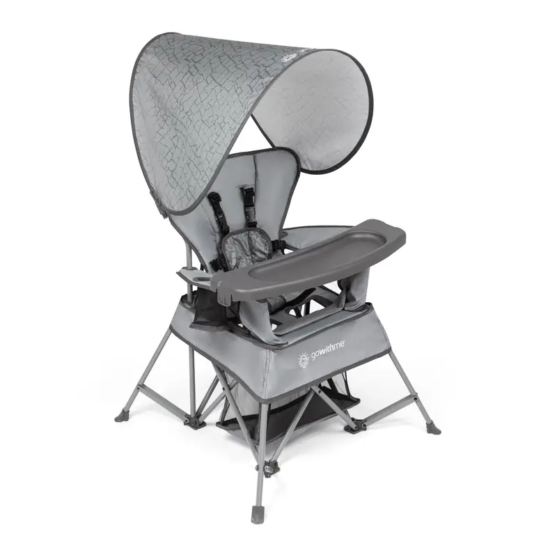 Venture Deluxe Travel Chair With Safety Harness And Compact Fold 1