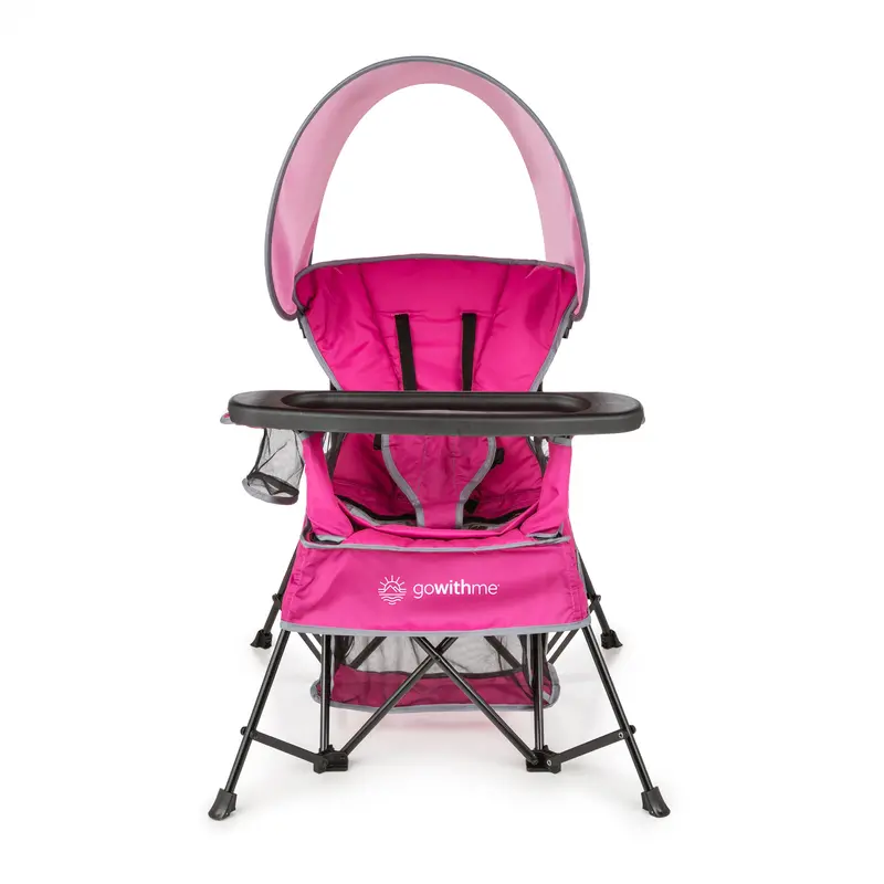 Venture Deluxe Travel-Friendly High Chair With Tray 1