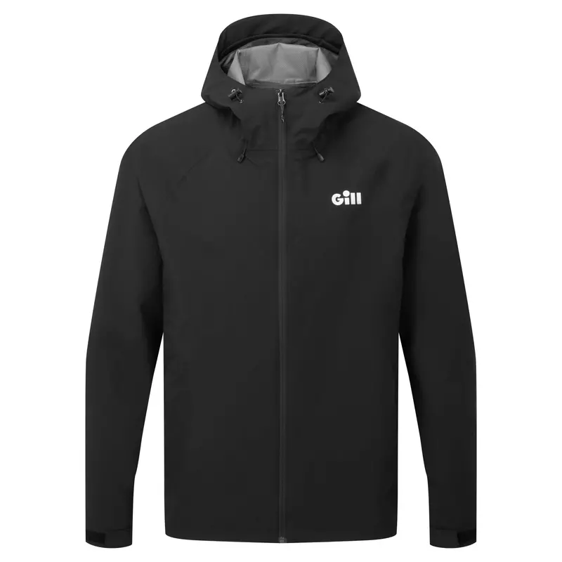 Voyager Hooded Waterproof Outerwear In Black 1