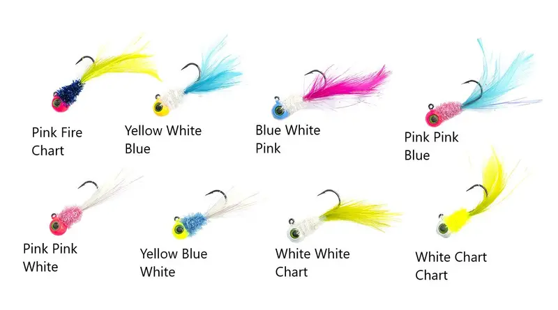 Warbird Artisan-Crafted Hand-Tied Fishing Jigs 1