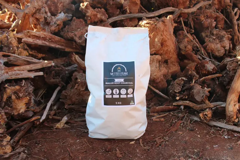 Wattle & Flame 5Kg Classic Mallee Lump Charcoal (35–70Mm) – Clearance Price 1