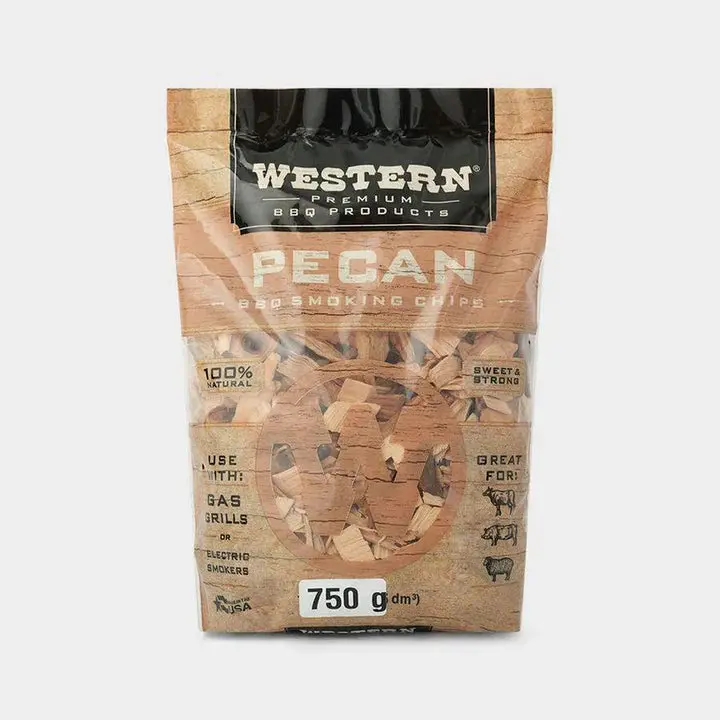 Western Bbq Pecan Wood Smoking Chips 1