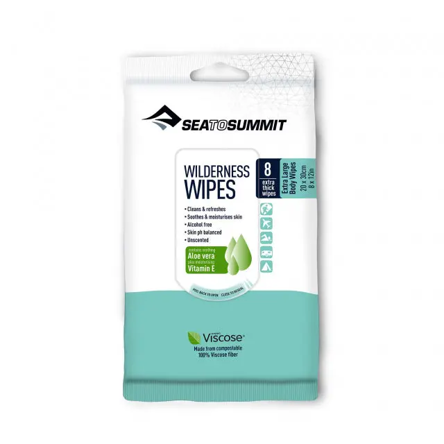 Wilderness Wipes Extra-Large – Oversized Biodegradable Cleaning Towels 1
